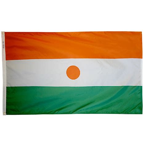 Niger Nylon Flags On Embassy Flag, Inc.