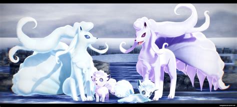 Pokemon Ninetails And Vulpix