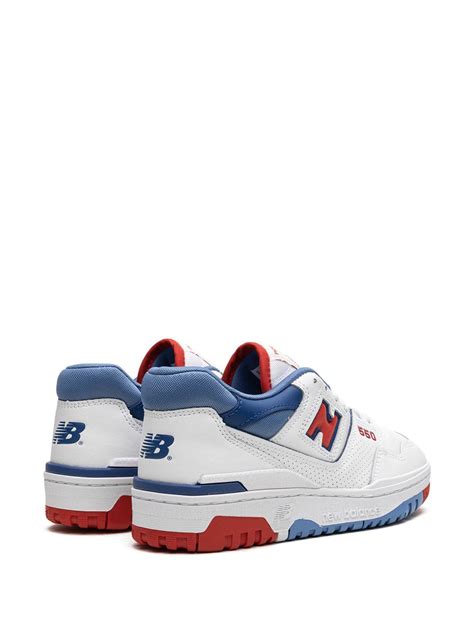 New Balance 550 "White/Red/Blue" Sneakers | White | FARFETCH