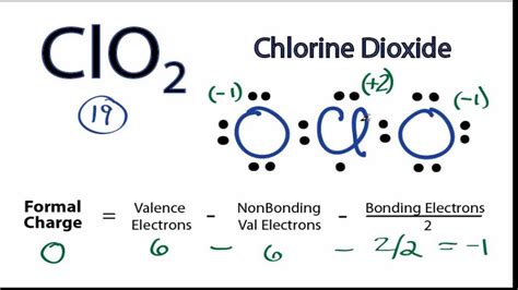 ClO2 Lewis Structure: How to Draw the Lewis Structure for ClO2 - YouTube