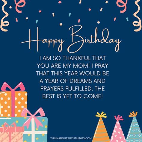 Beautiful Birthday Prayers For Mom {Plus Images} | Think About Such Things