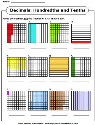 Decimals and Fractions - Class Website