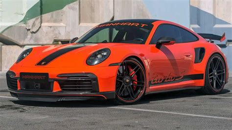 Manhart Porsche 911 Turbo S Packs 822 HP And Is Very Orange