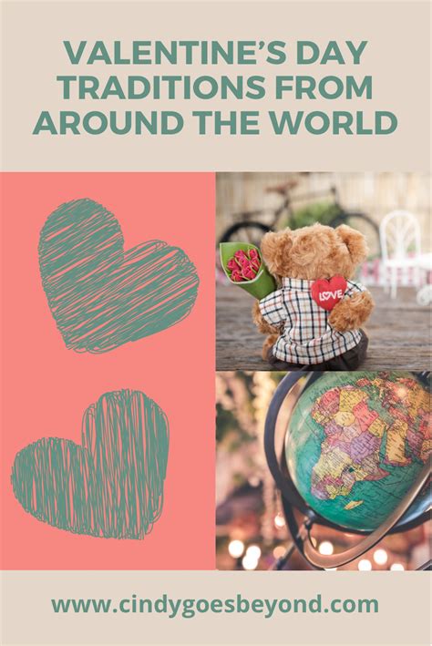 Valentine's Day Traditions from Around the World - Cindy Goes Beyond