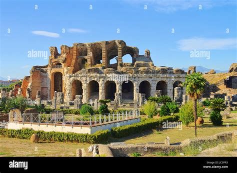 Capua Amphitheater - Capua amphitheatre 08 Stock Photo - Alamy