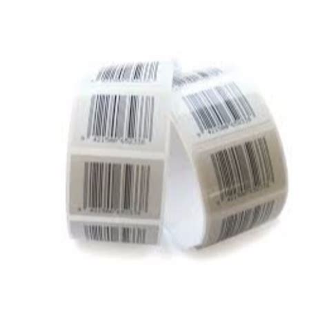 Thermal Transfer Printing White Barcode Stickers (Printed), Packaging ...