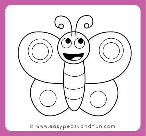 Easy Butterfly Drawing Ideas - In this drawing tutorial we are going to ...