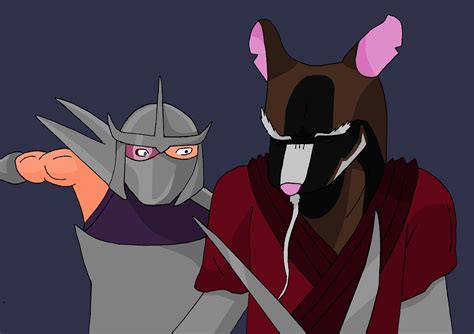 Shredder Kills Master Splinter by tarblessj6 on DeviantArt