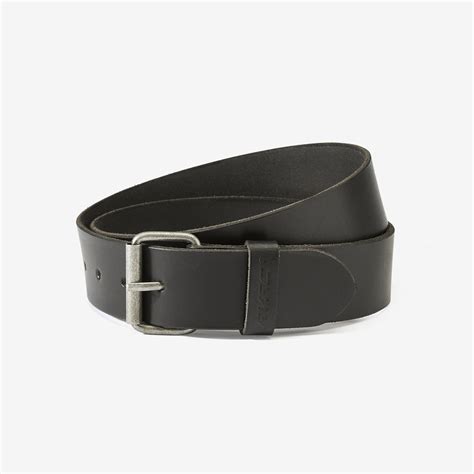 Leather Belt Black | RevolutionRace