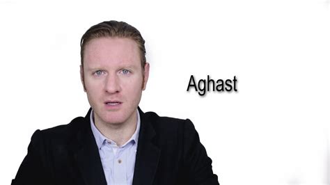 Aghast - Meaning | Pronunciation || Word Wor(l)d - Audio Video ...