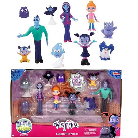 Disney Junior Vampirina Fangtastic Friends Figure Set Toy Decoration ...