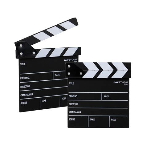 TaffSTUDIO Woopower Profesional Clapper Classical Movie Film - TP301 ...