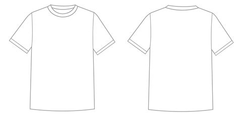 Oversized T Shirt Template Png