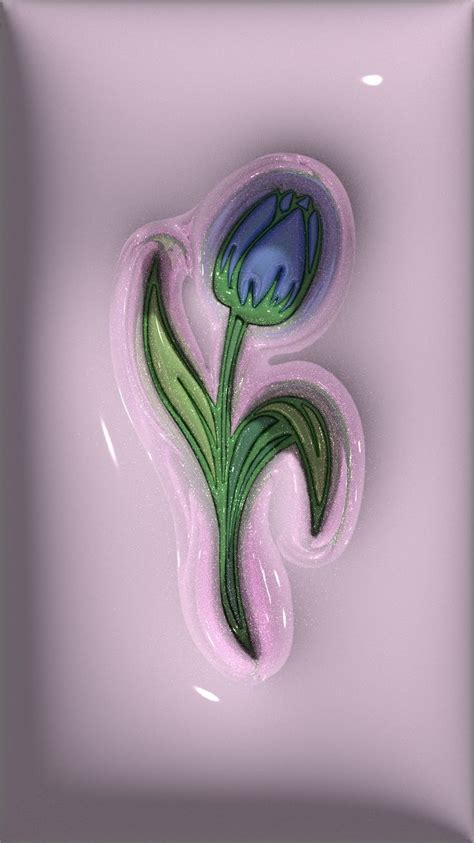 Tulip 3D Wallpaper | Fond d'ecran dessin, Fond ecran 3d, Fond d'écran clair