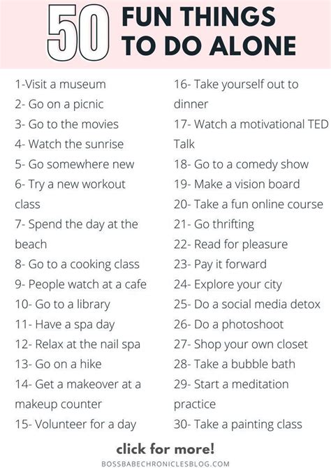 Things To Do When Bored, Things To Do Alone, Fun Things To Do, How To ...