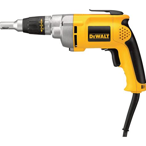 DEWALT Heavy-Duty Corded Electric VSR Drywall Screwgun — 6.5 Amps, 2500 ...