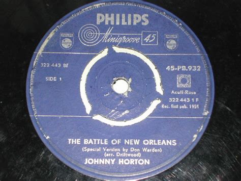 Johnny Horton - The Battle Of New Orleans (1959, Vinyl) | Discogs