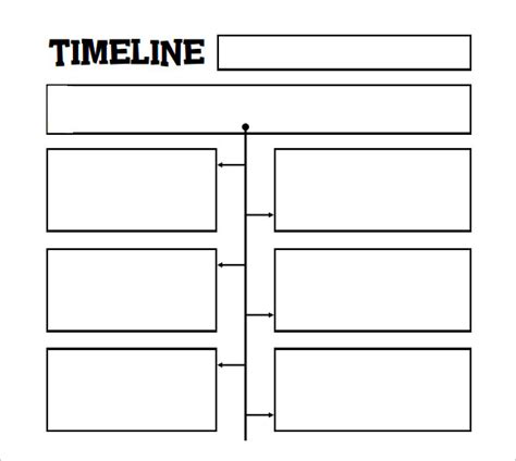 FREE 8+ Timeline Templates for Kids in PDF