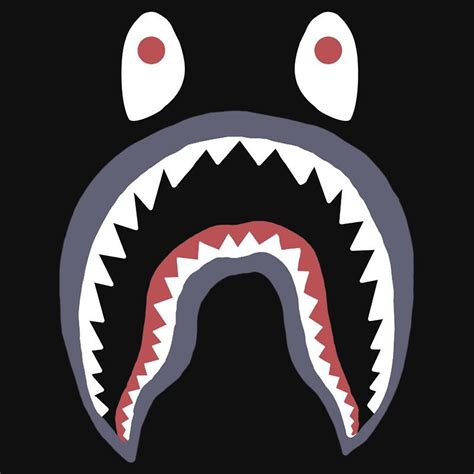 Bape Shark: Stickers | Redbubble