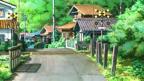 Anime Landscape Wallpaper HD | PixelsTalk.Net