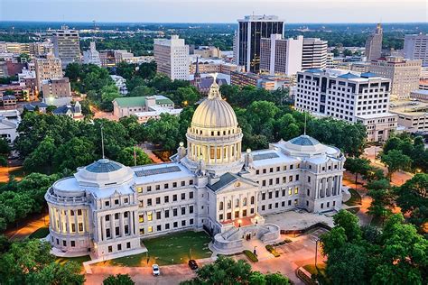 What Is the Capital of Mississippi? - WorldAtlas