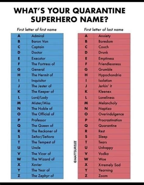 Pin by AMES on Humor | Funny name generator, Superhero names, Funny names