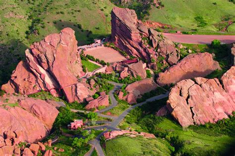 Red Rocks Amphitheater in Morrison, Colorado | Red rock amphitheatre ...