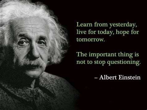 Einstein and life lessons quote