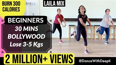 30mins Daily - Beginner Bollywood Dance Workout | Easy Exercise to Lose ...