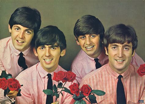 Beatles and roses (1963) | This photo adorns both front and … | Flickr