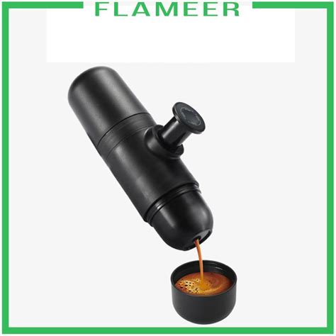 [Flameer] Máy pha cà phê cầm tay áp suất máy Mini Espresso | Shopee ...