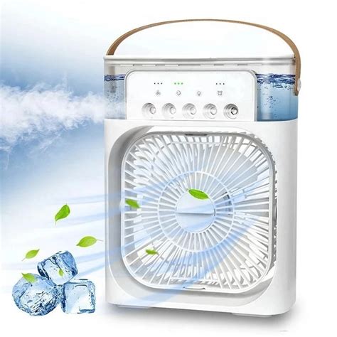 Air Conditioner Portable Air Cooler Water Cooling Spray Fan USB Desktop ...