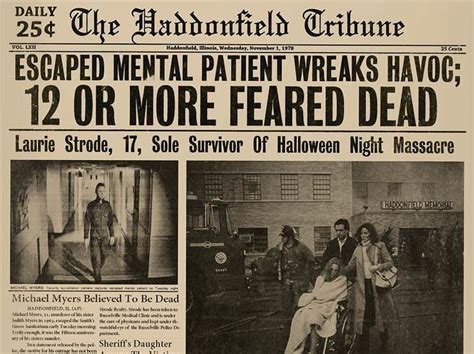 ‘HALLOWEEN’ Haddonfield News Headlines | Horror Amino