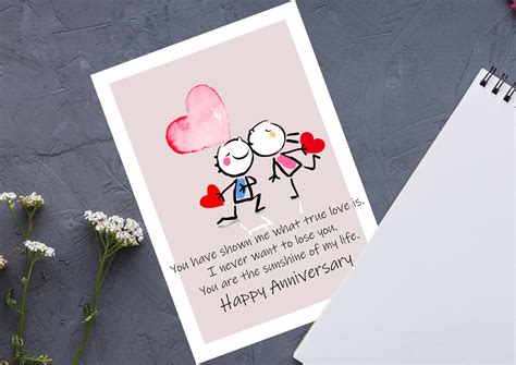 Happy Anniversary Printable Cards