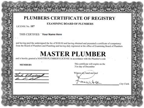 Plumber Exam 2024 - Oona Torrie