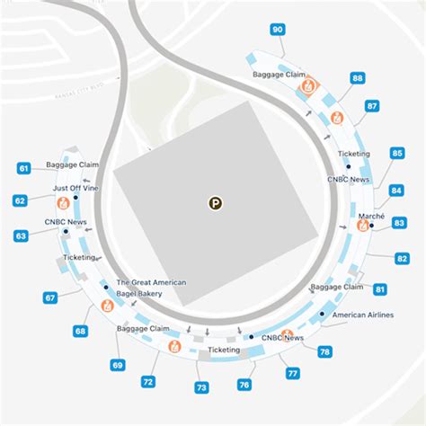 Kansas City Airport Map | MCI Terminal Guide