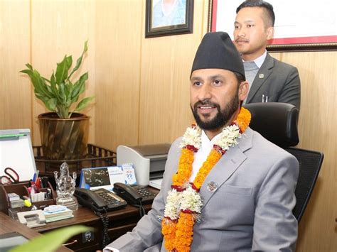 Lamichhane assumes office as Home Minister