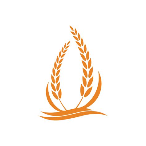 Wheat logo vector icon illustration 20040073 Vector Art at Vecteezy