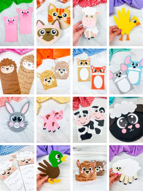 Farm Animals Crafts For Kids