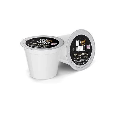 BLK & Bold, LLC Rise & Grnd Medium Roast - Keurig K-Cup Coffee Pods 10-ct.