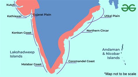 Malabar Coast World Map