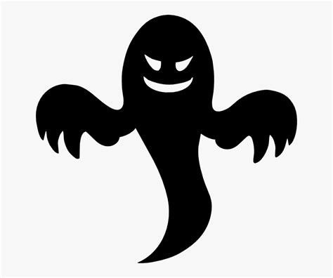 Black Ghost Clipart - Ghost Clipart Black , Free Transparent Clipart ...