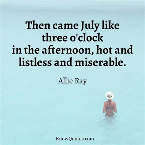 Summer Heat Quotes | KnowQuotes.com