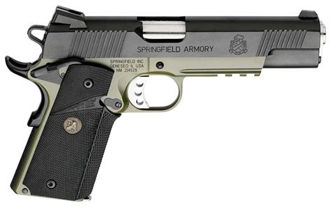 Springfield Armory PX9105ML18 1911 Loaded Operator 45 ACP 5" 7+1 OD ...