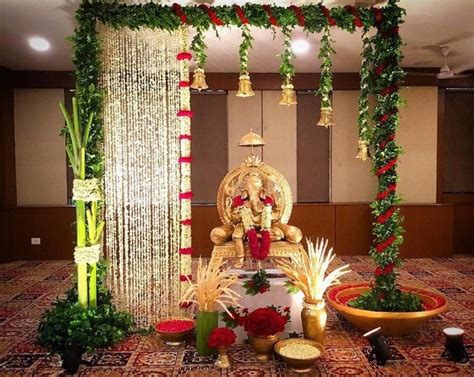 Diwali Decoration – bestlooks | Ganpati decoration design, Ganesh ...