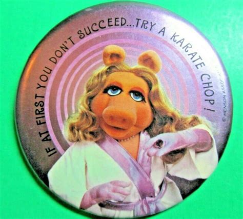 Miss Piggy Karate Chop