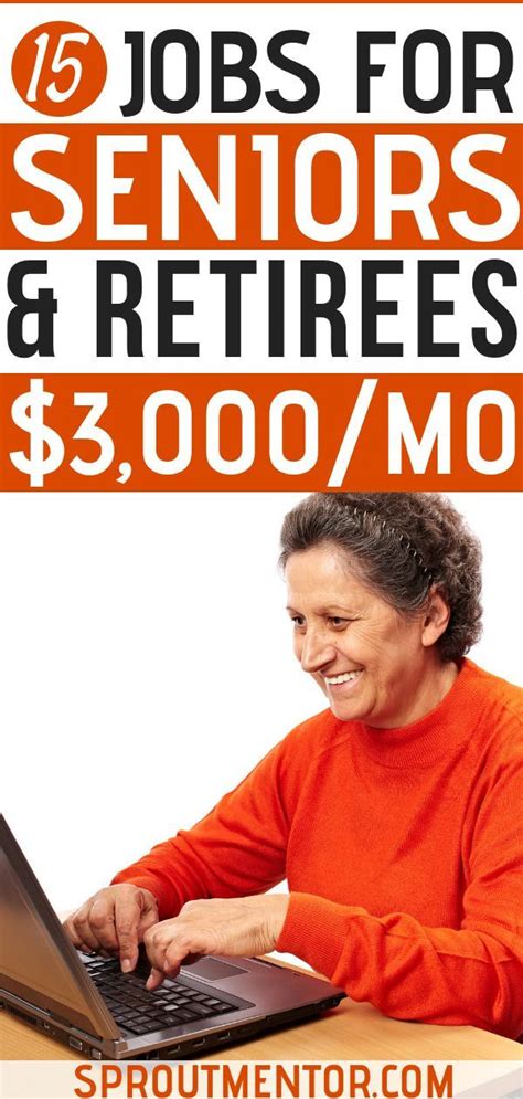 Part-Time Jobs For Seniors Above 60 | SproutMentor | Work from home ...