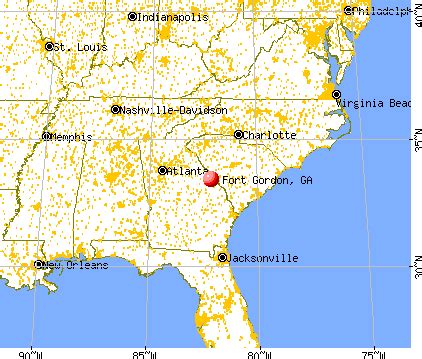 Fort Gordon, Georgia (GA 30905) profile: population, maps, real estate ...