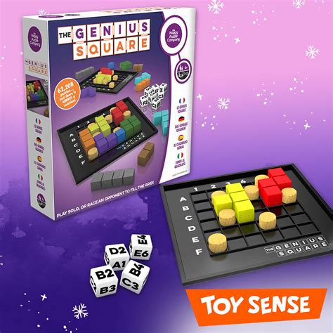 The Genius Square Game. - Toy Sense