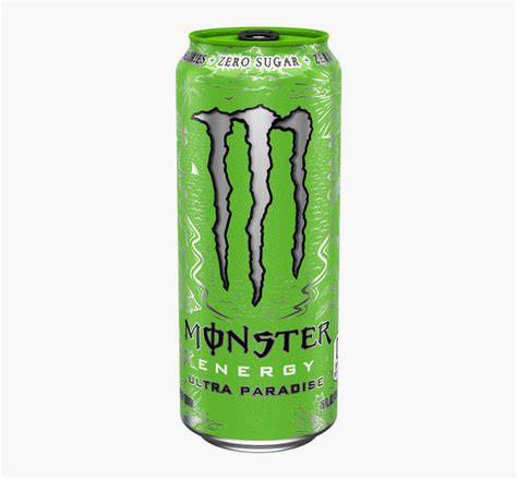 Monster Energy Ultra Green - Monster Energy Ultra Paradise, HD Png ...